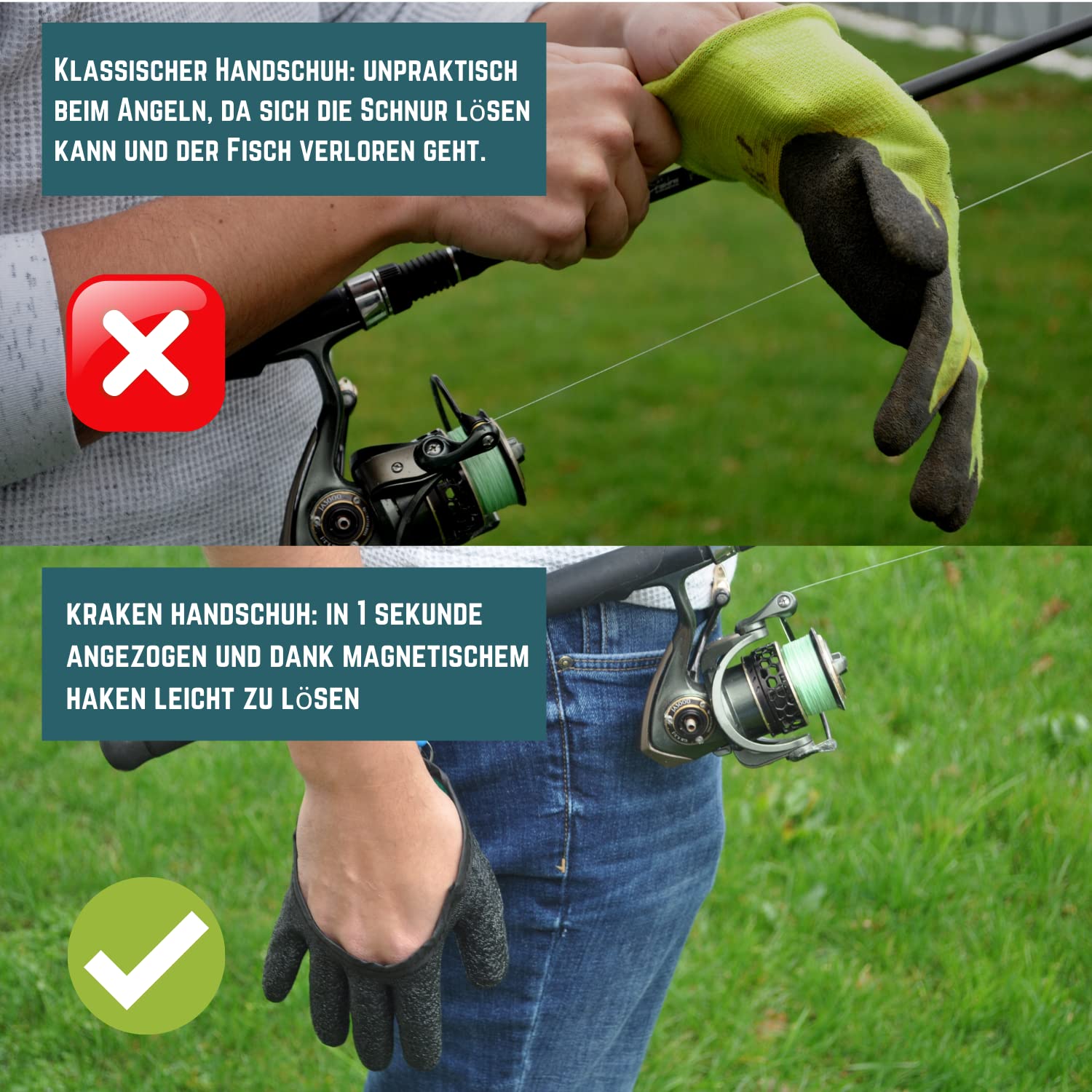 Predatory Fish Glove with Magn - Fishing Gloves recensione e prezzo