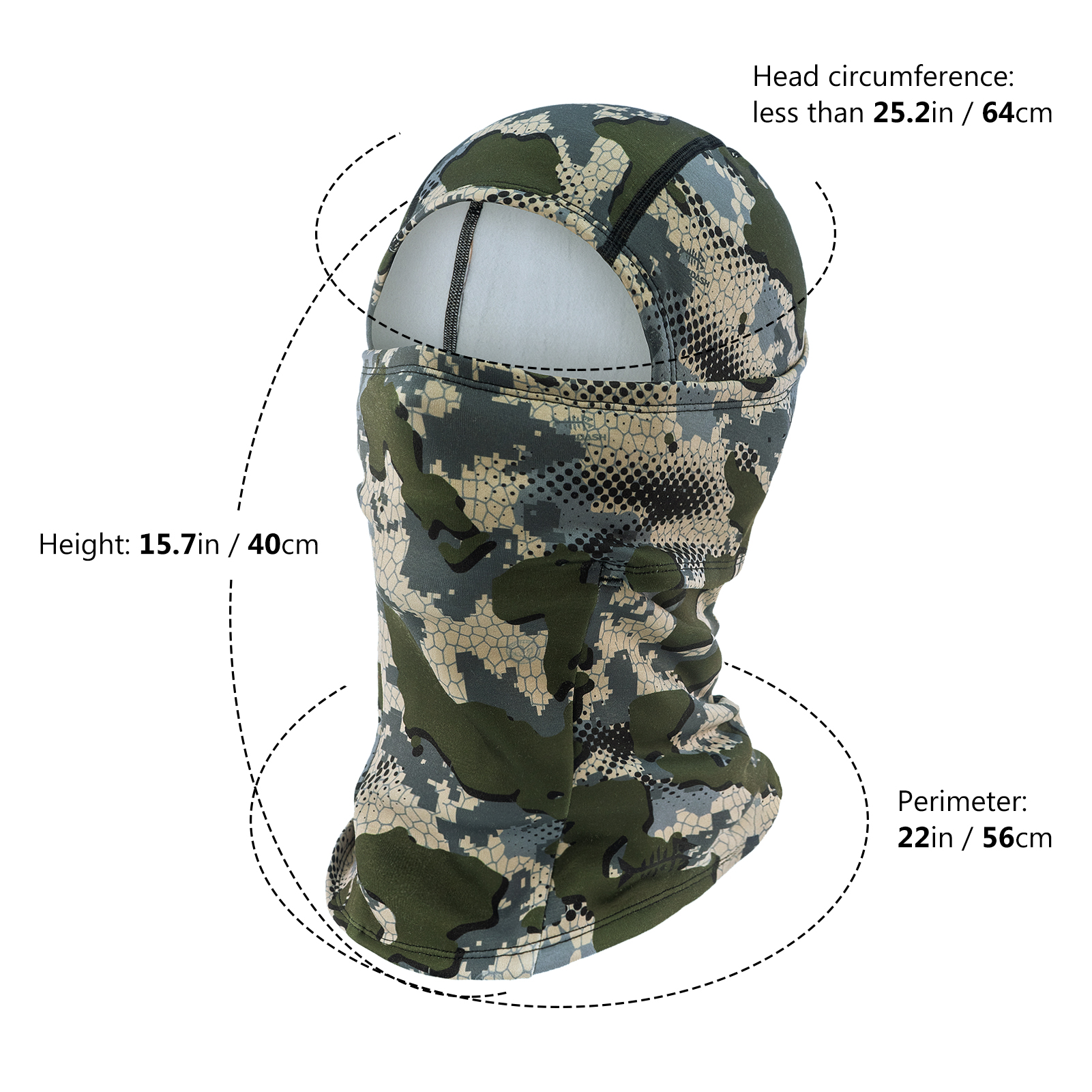 Bassdash Men Women Ninja Hood  - Fishing Hoodie recensione e prezzo