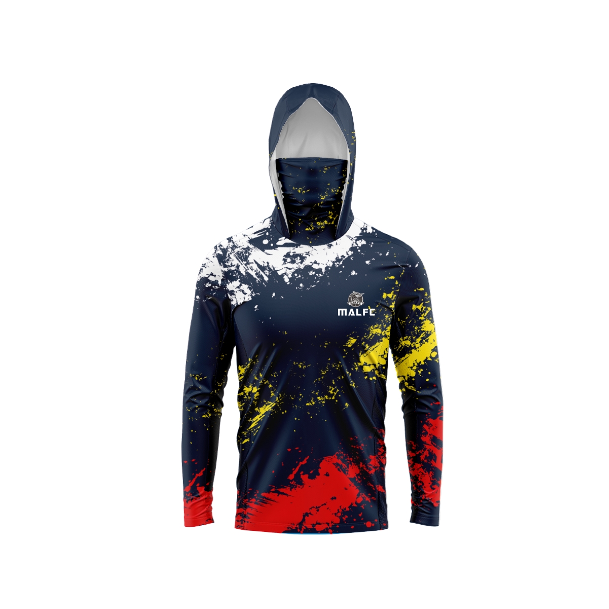 MALFC Men Hood Fishing Shirt l - Fishing Shirt Uv Protection recensione e prezzo