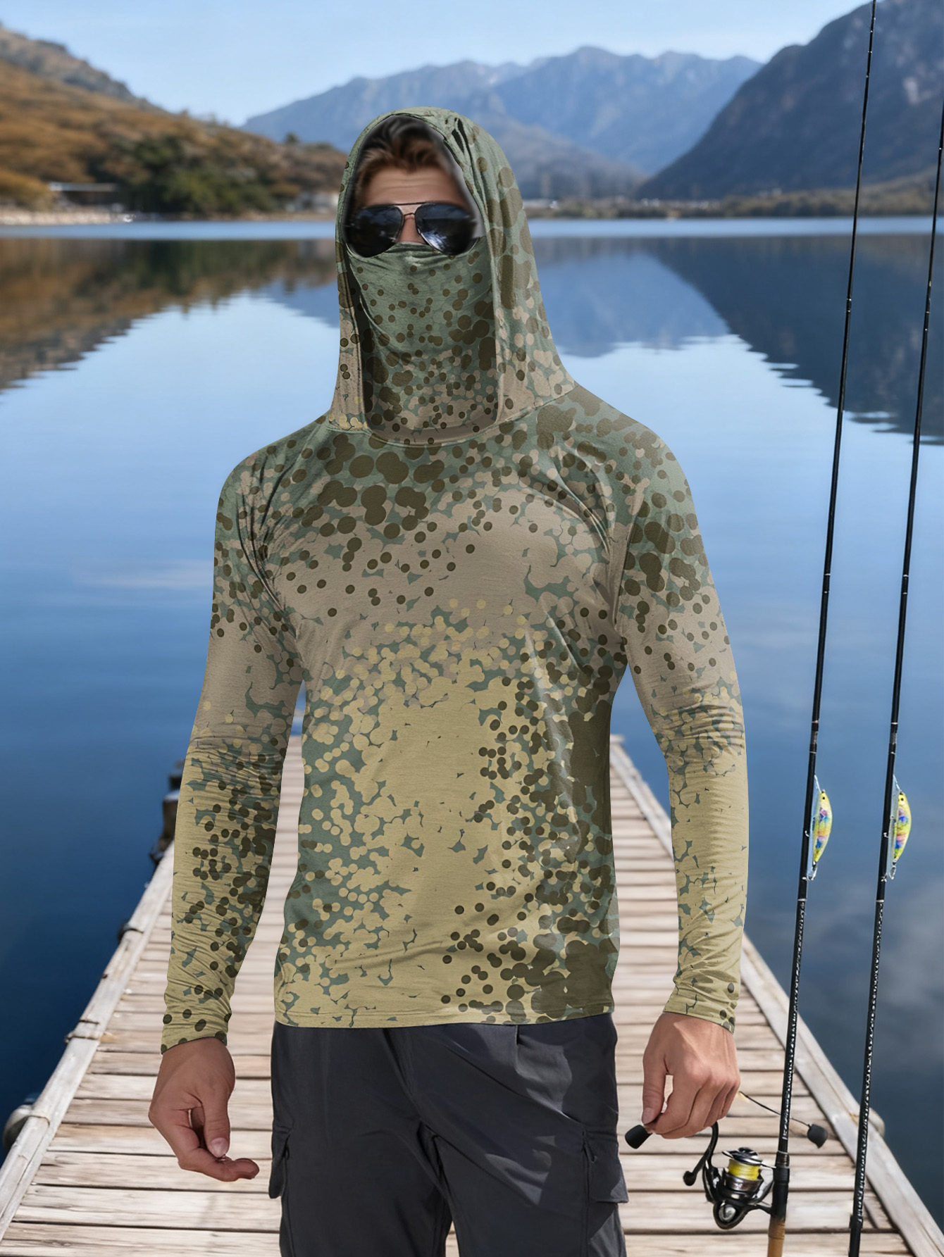 Men's Fishing Hooded Long-Slee - Fishing Hoodie recensione e prezzo