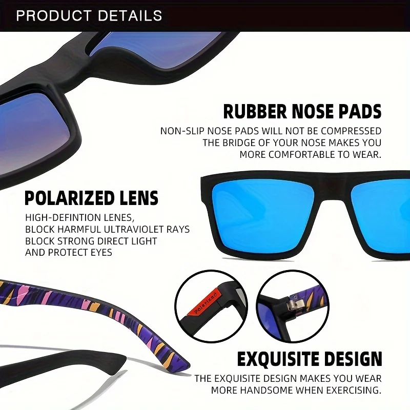 Fashion Vintage Square Polariz - Fishing Sunglasses Polarized recensione e prezzo