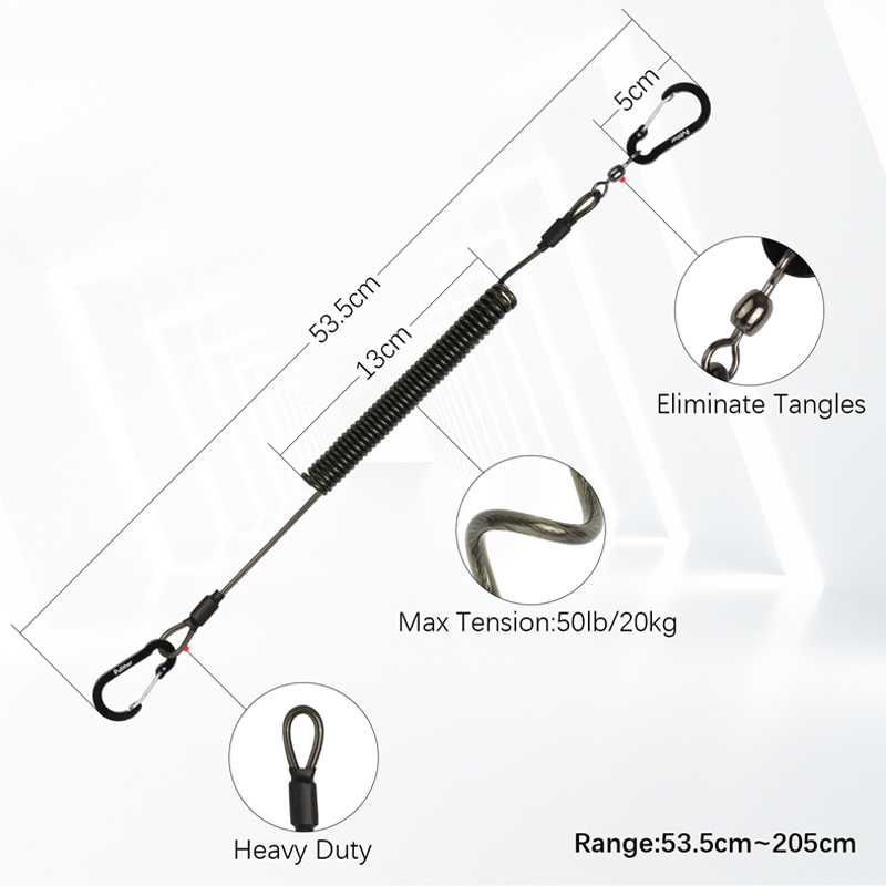 fishing tools Coiled Lanyards  - Fishing Belt recensione e prezzo