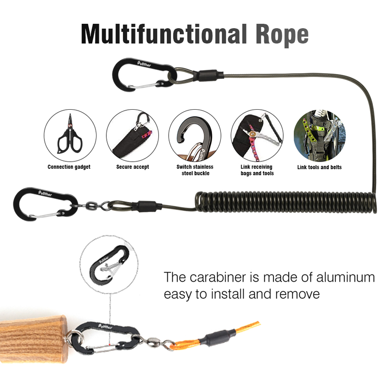 fishing tools Coiled Lanyards  - Fishing Belt recensione e prezzo
