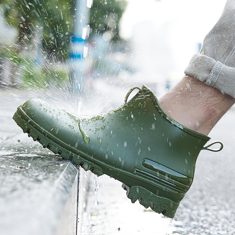 New Fashion Men Rain Boots Pla - Fishing Boots recensione e prezzo