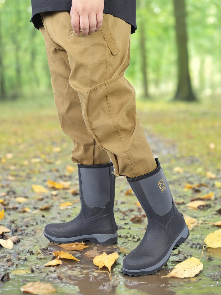 Men's Mid-Calf Waterproof Rain - Fishing Boots recensione e prezzo
