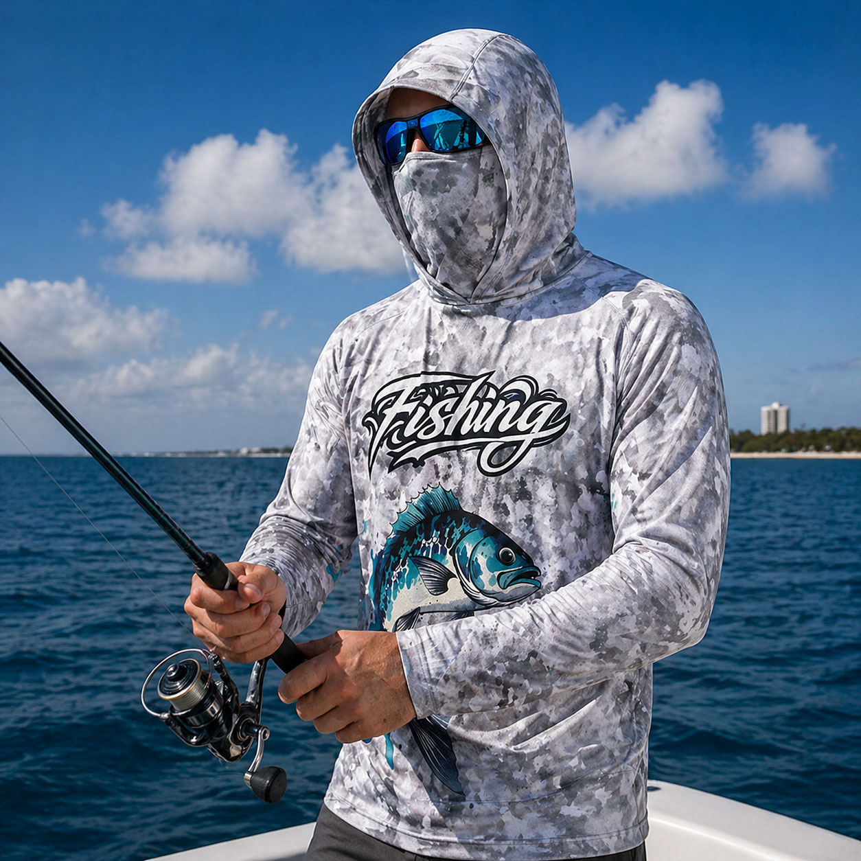 Fishing Shirt Hooded Men Fishi - Fishing Hoodie recensione e prezzo