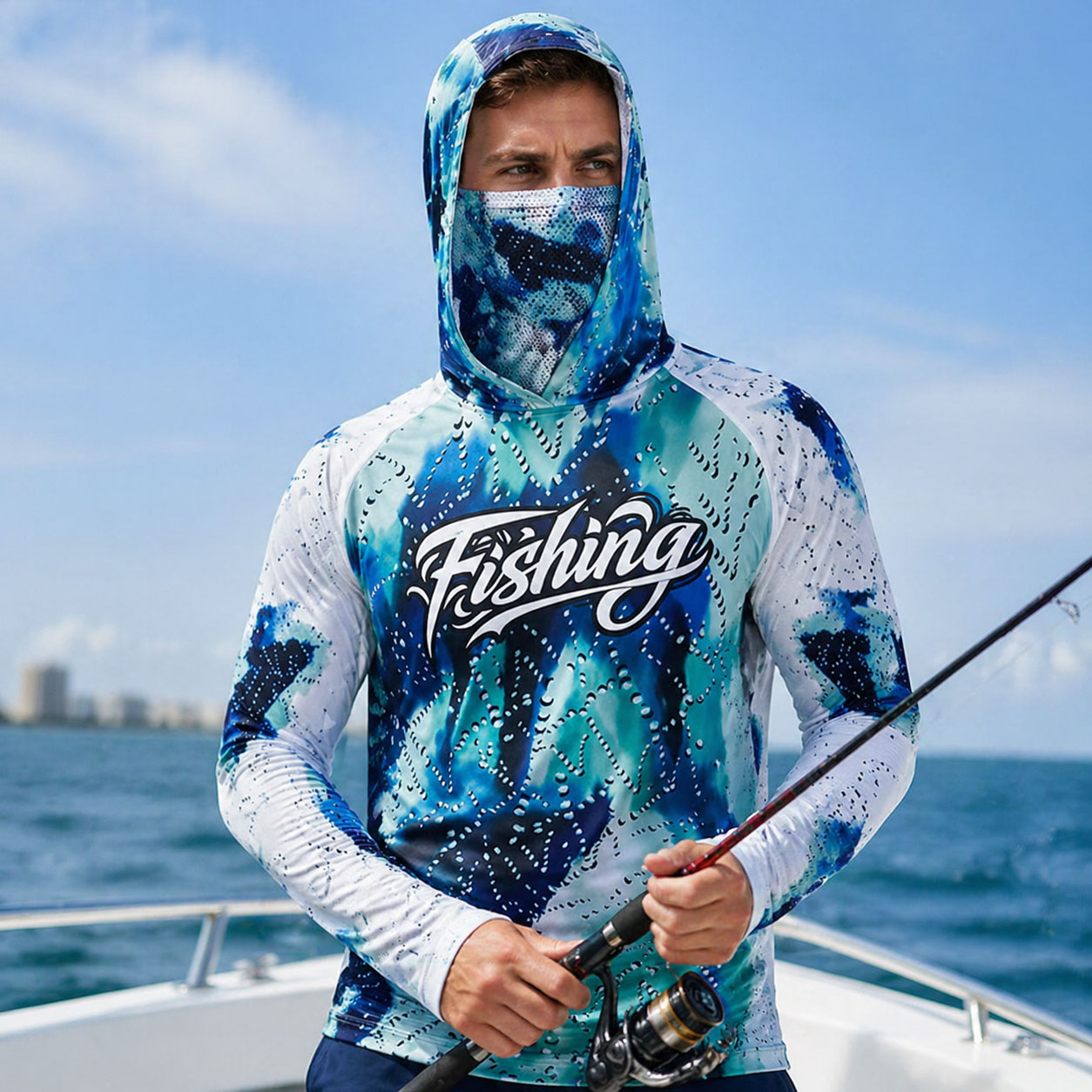 Fishing Hood Riding Tops Wear  - Fishing Hoodie recensione e prezzo