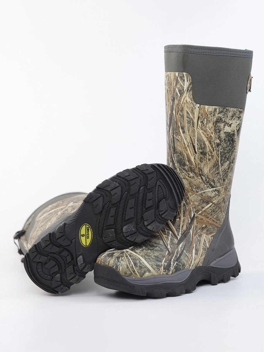 Men's High-Cut Camouflage Rain - Fishing Boots recensione e prezzo