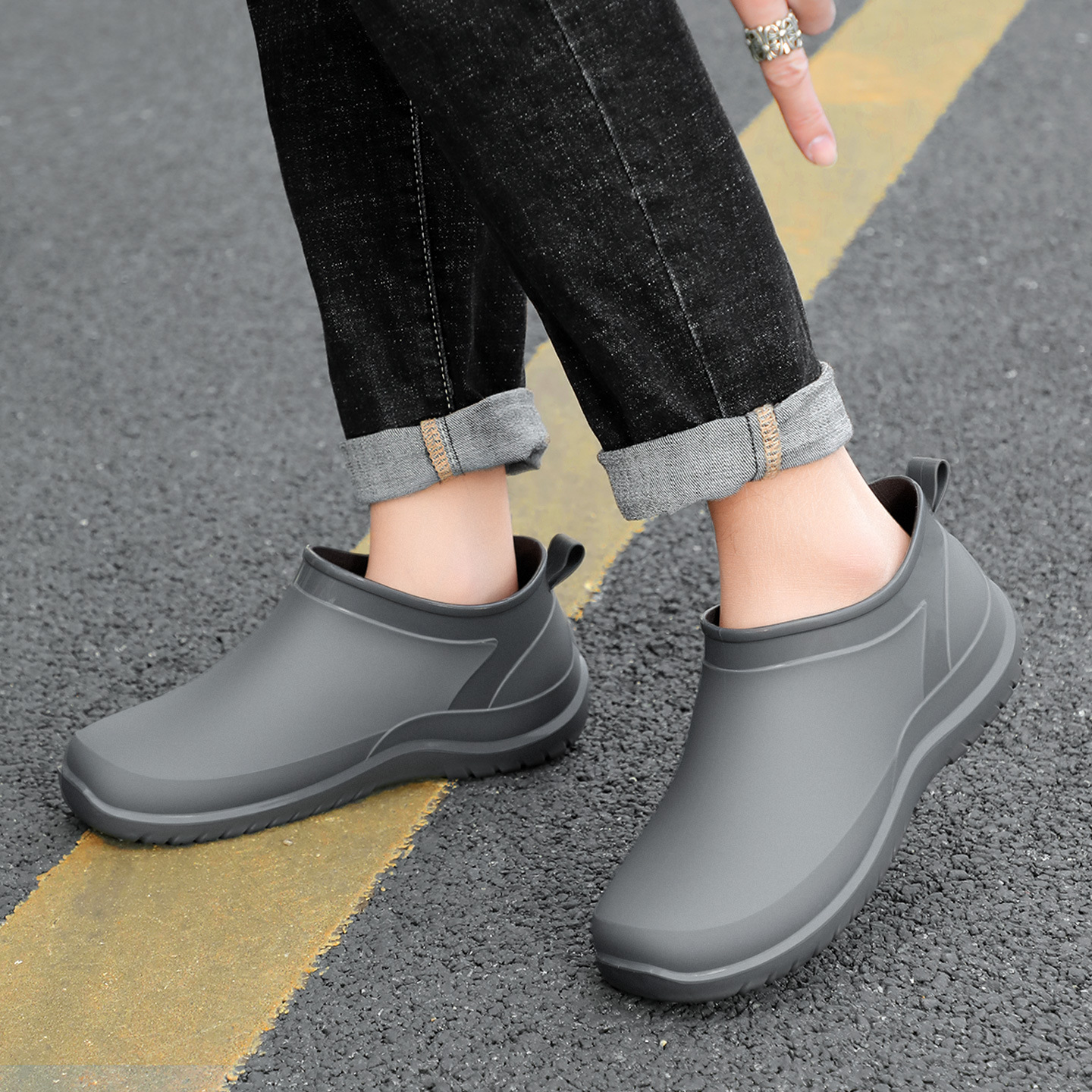 Rain boots Men's Waterproof Sh - Fishing Boots recensione e prezzo