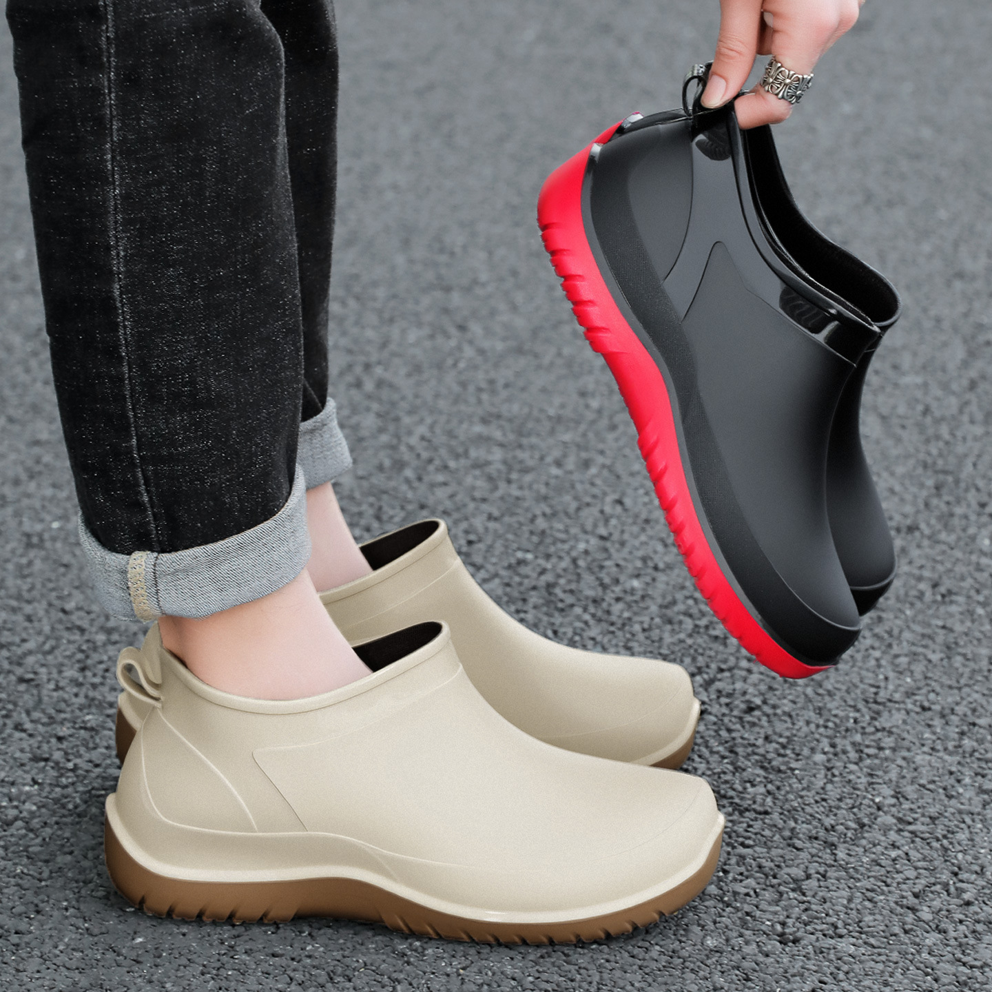 Rain boots Men's Waterproof Sh - Fishing Boots recensione e prezzo